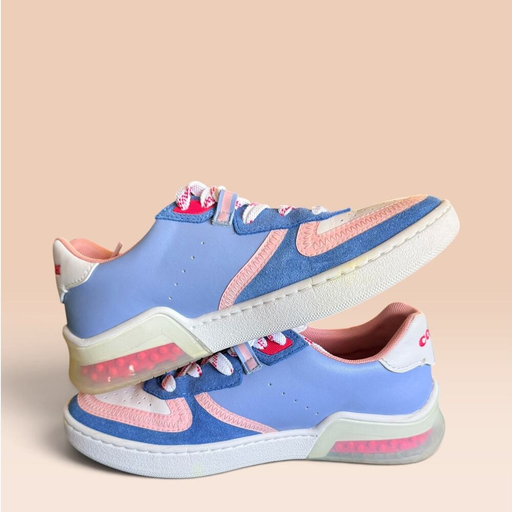 Coach - Citysole Court Periwinkle Low Top Sneakers 6.5 Style Code: G5509 - Picture 4 of 9